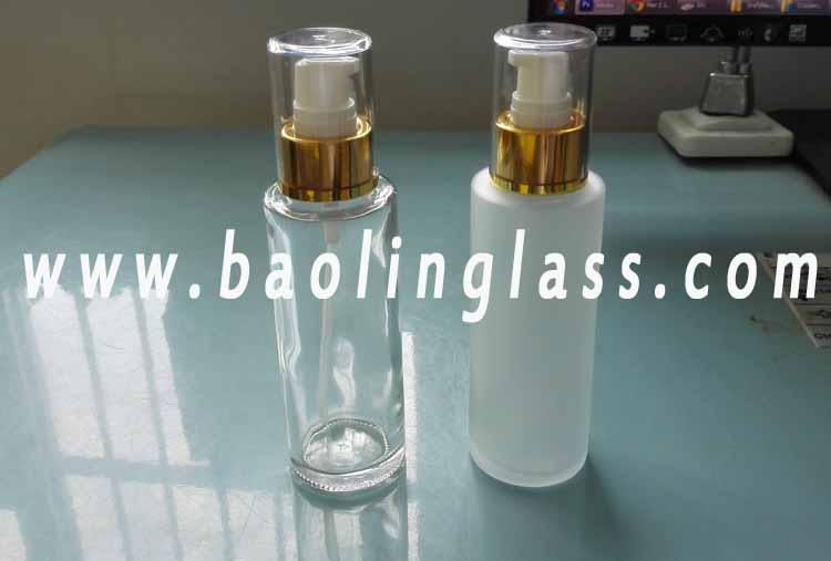 50ml cosmetic oil glass bottle manufacturer in China