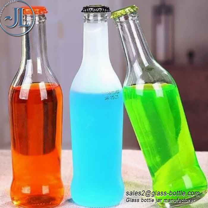 275ml RIO cocktail frosted glass bottle manufacturers: Baolinglass.com