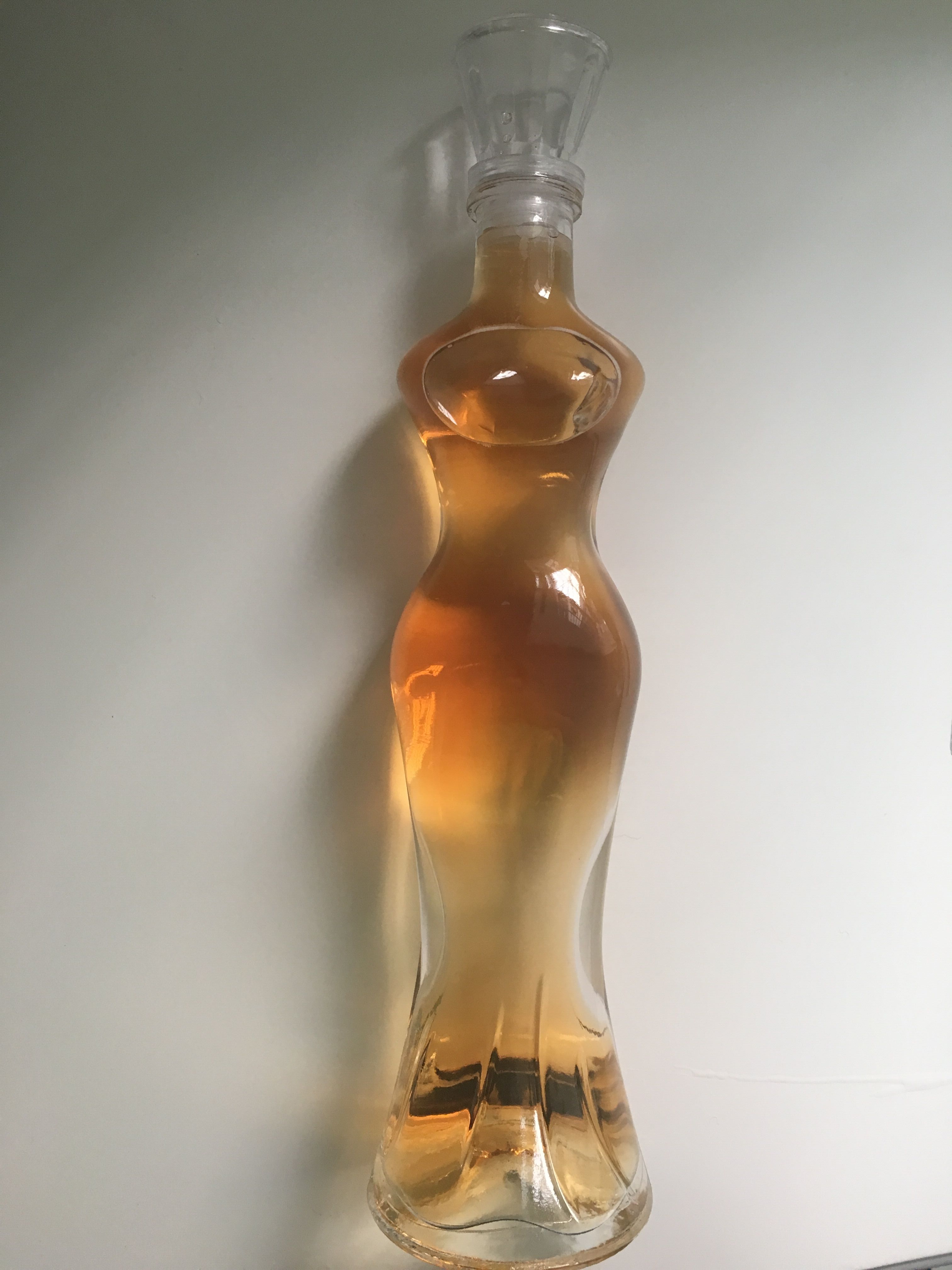 310ml sexy women shaped wine glass bottle supplier: BaolinGlass com
