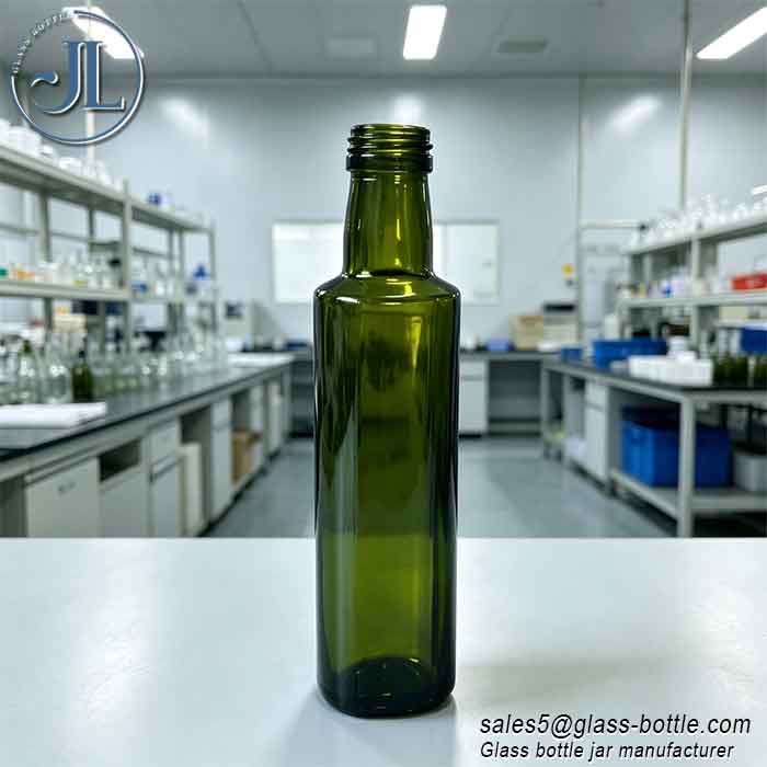 https://www.baolinglass.com/product/250ml-500ml-dark-green-olive-oil-glass-bottles/