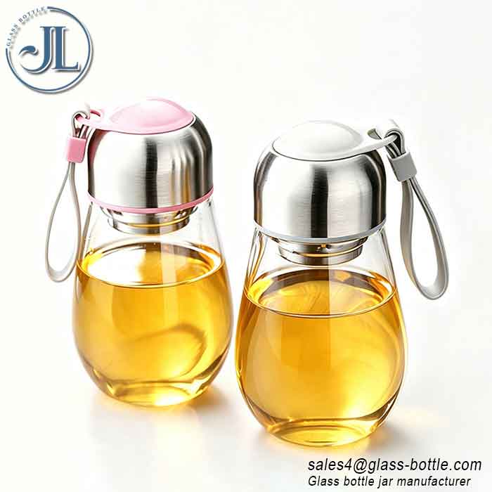 400ml Water Glass Bottle Tea Glass Bottle with Filter