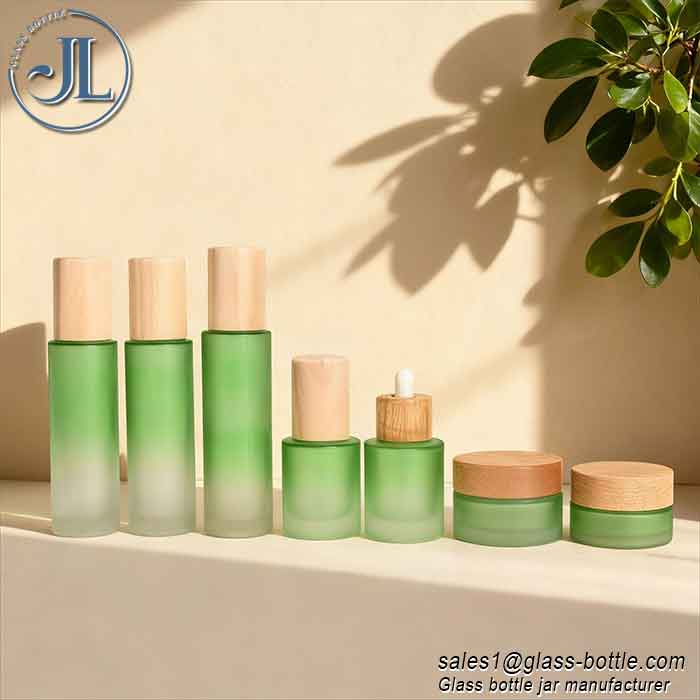 50g 40ml 120ml cosmetic jar with bamboo lids