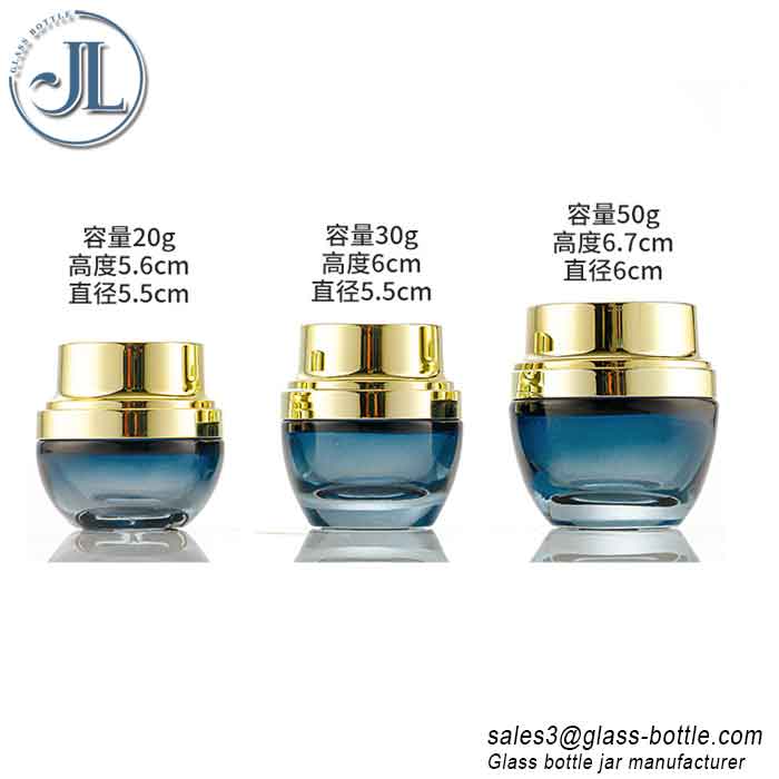 50g luxury cosmetic glass jar