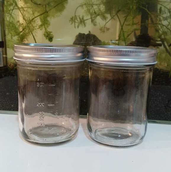 500ml tapered glass mason jar glass jam jar with screw top lid