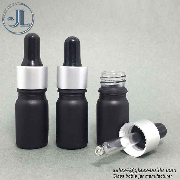 5ml 10ml 15ml 20ml 30ml Black Dropper Essential Oil Bottle