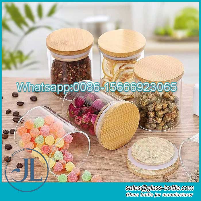 Fancy Borosilicate Mini Glass Tube Candy Jars