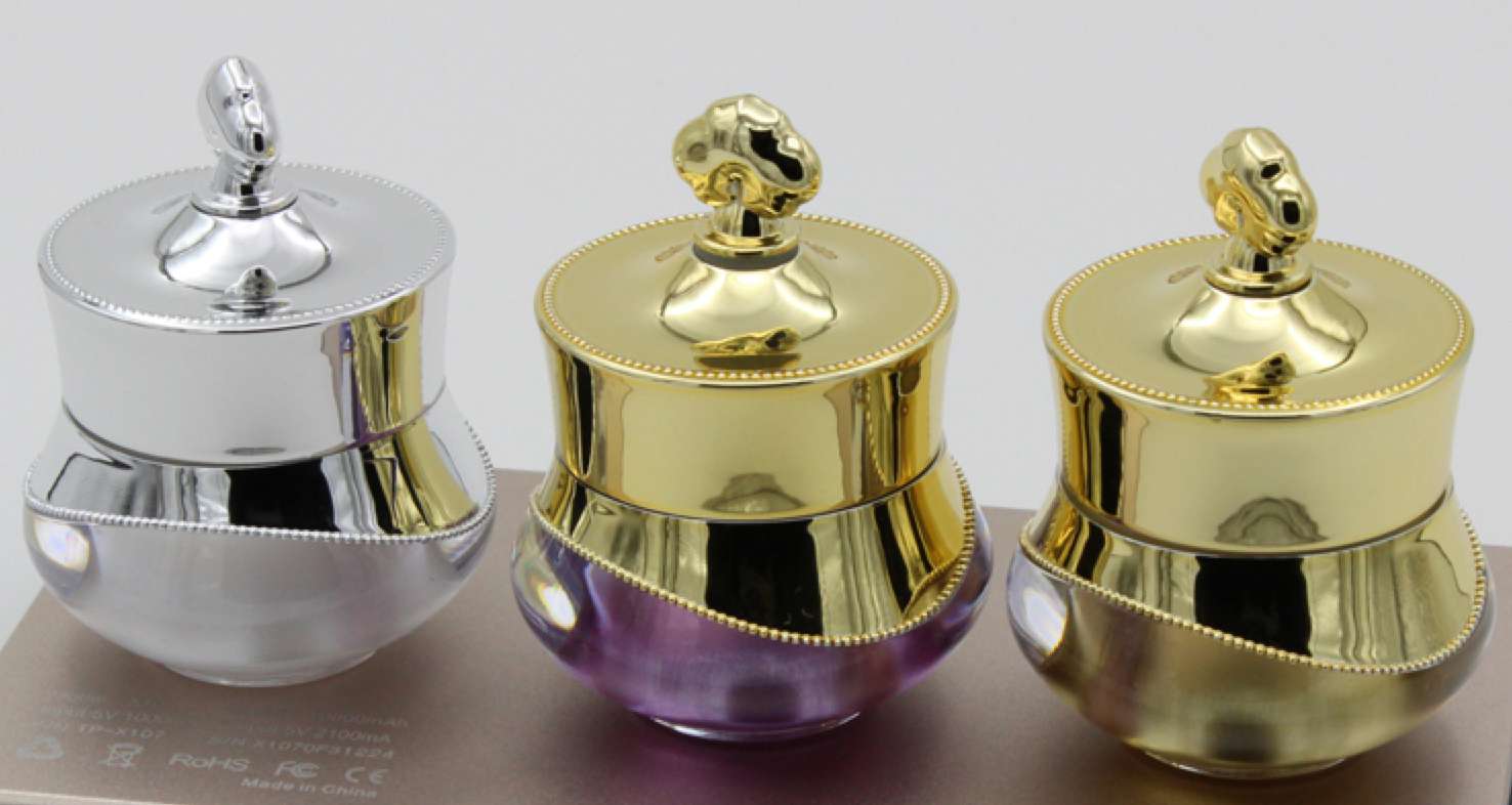 acrylic cosmetic jar