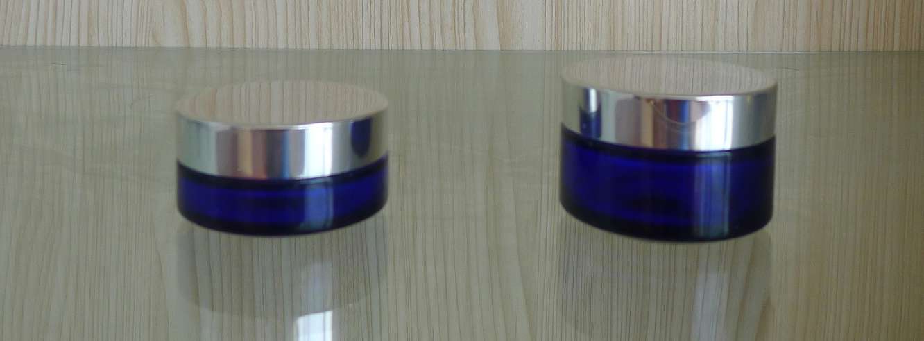 5g 10g cobalt blue eye cream cosmetic glass jar