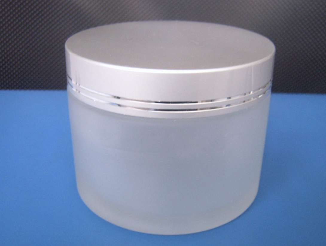 200ml wide mouth glass cosmetic jar
