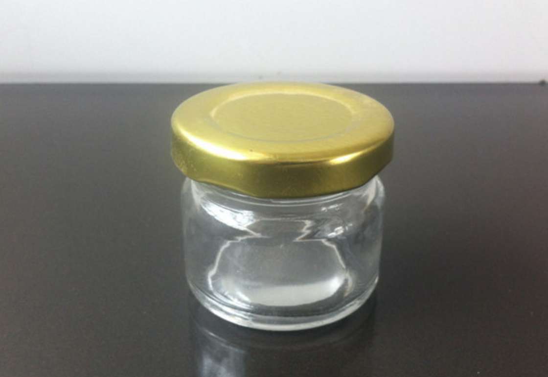 25ml mini glass honey jar