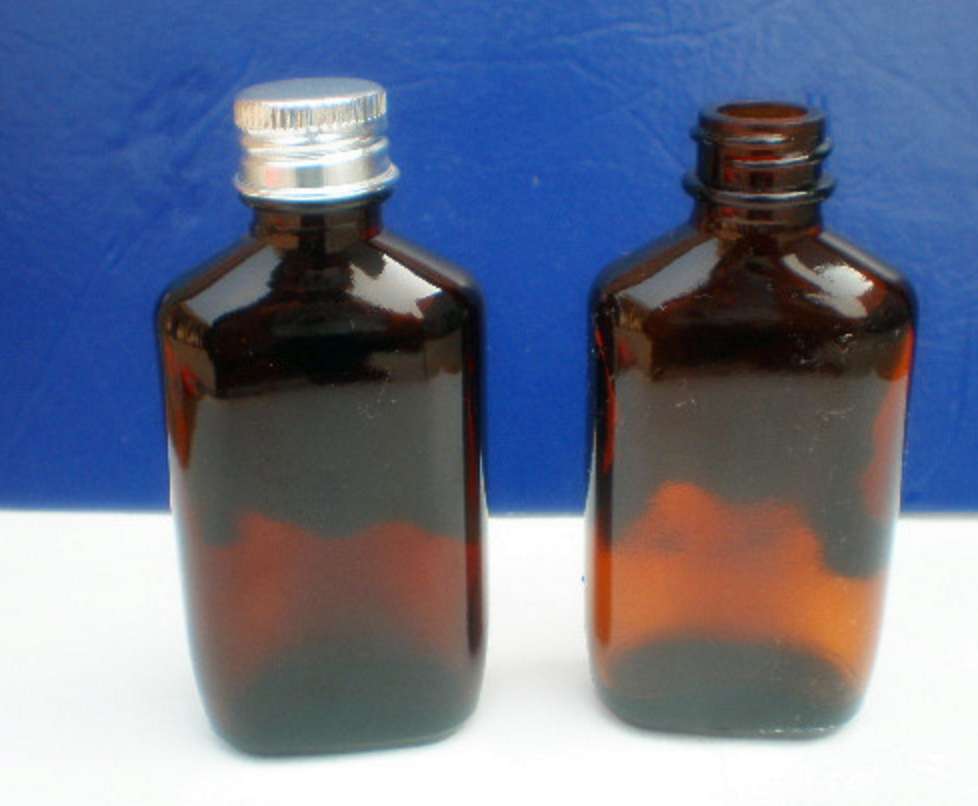 Oral liquid medical glass bottles