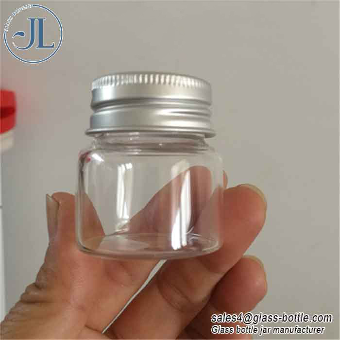 Mini Screw Cap Food Grade Borosilicate Glass Tubes Wholesale