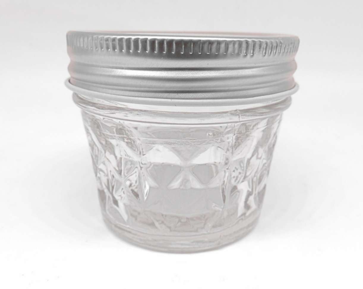 4oz 120ml caviar glass jar