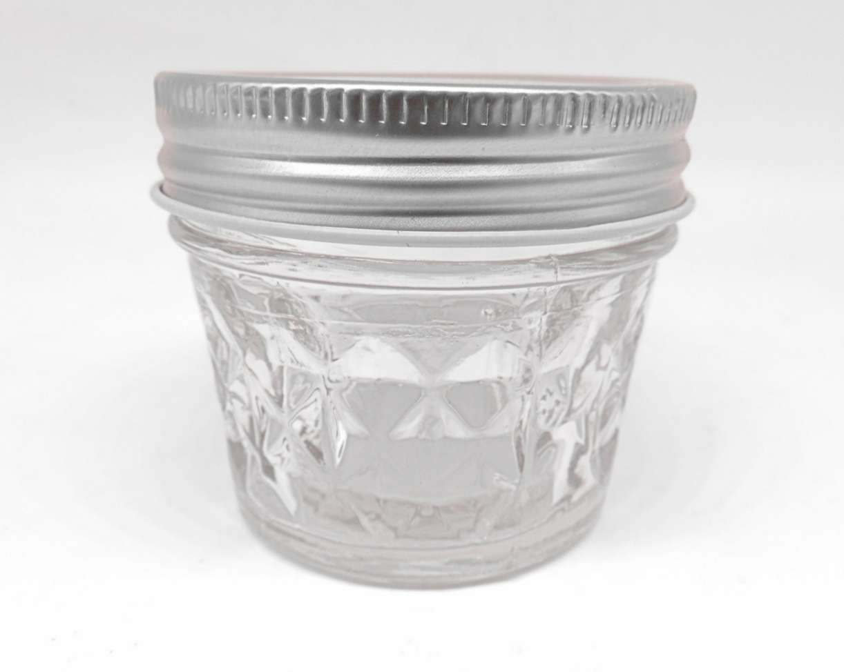 4oz 120ml caviar glass jar