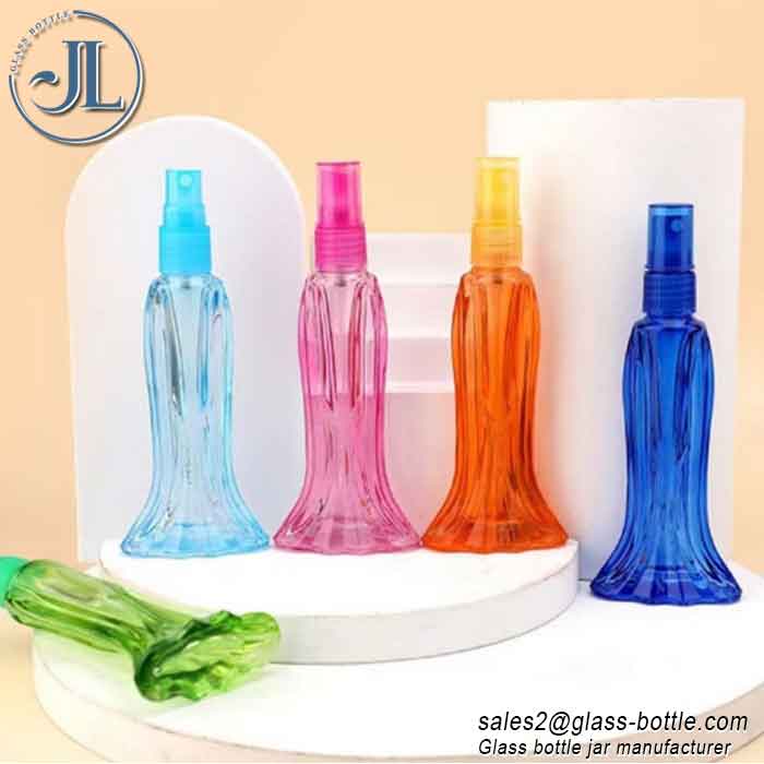 Fishtail Glass Spray Perfume Bottle