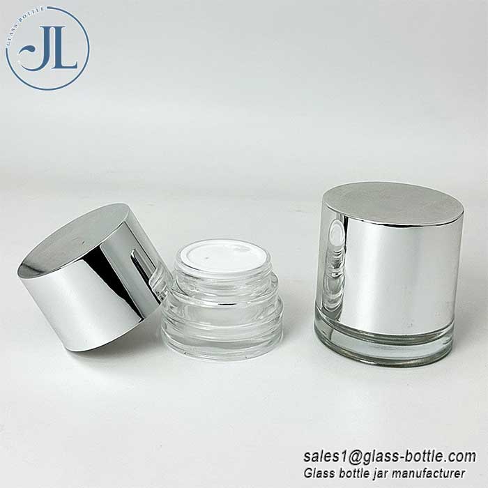 30g 50g high cover cosmetic cream mask glass bottle jar packaging