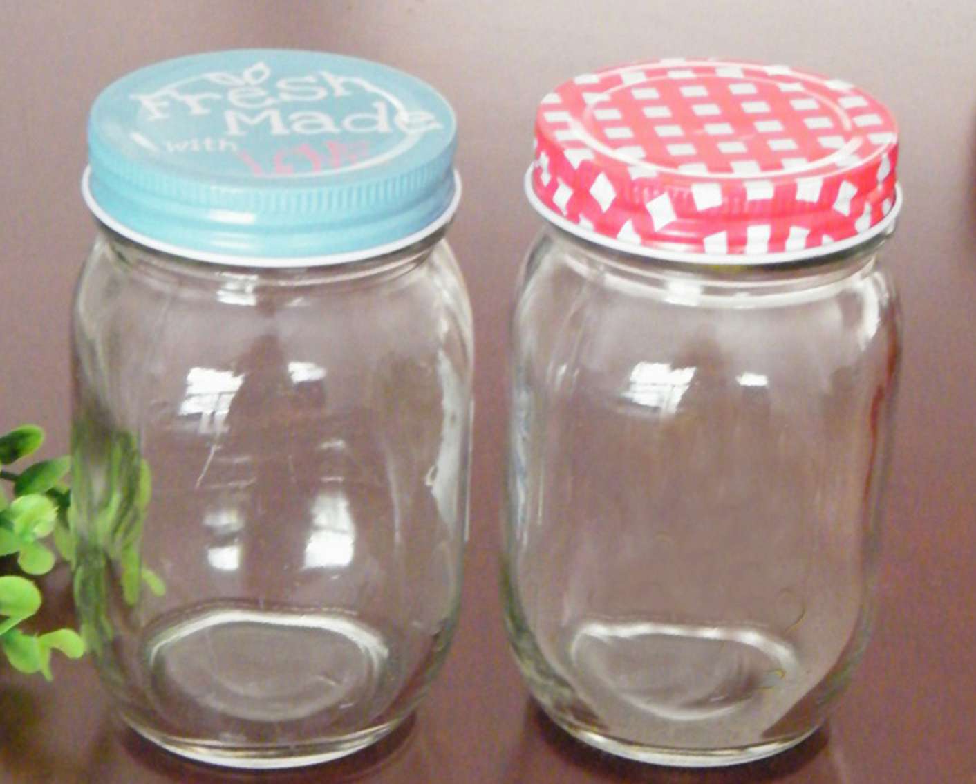 16oz 450ml glass fruit beverage mason jar