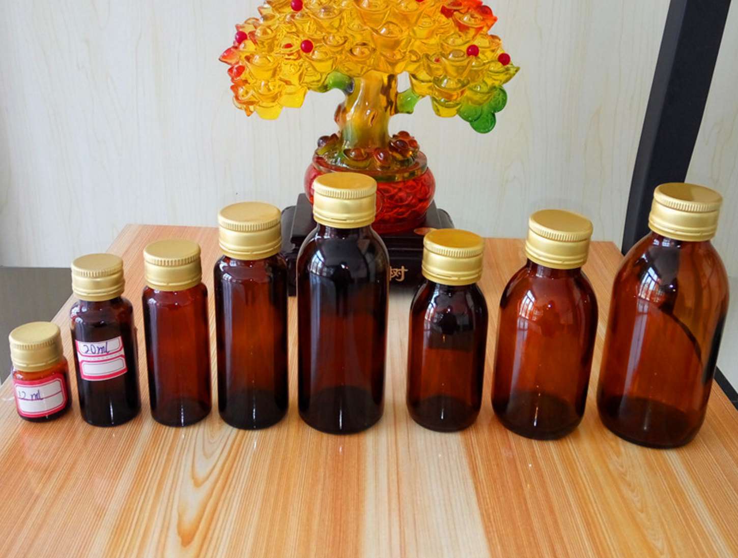 30ml 50ml 100ml amber oral liquid glass bottle