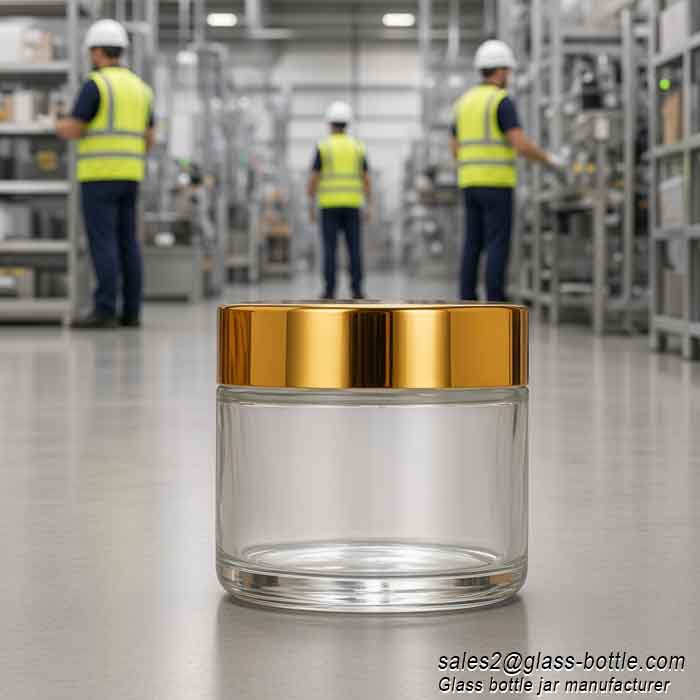30ml 50ml frosted cosmetic glass jars