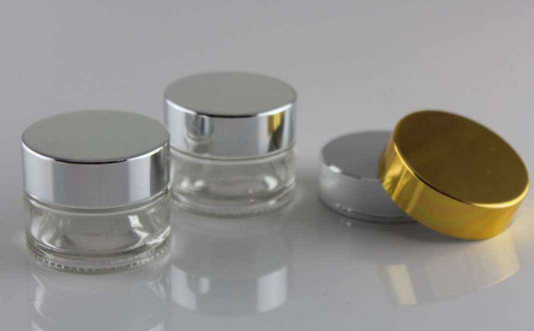 5g cosmetic sample glass jar eye cream jar