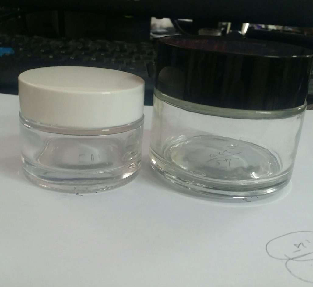 10g Cosmetics glass Jar for lip balm