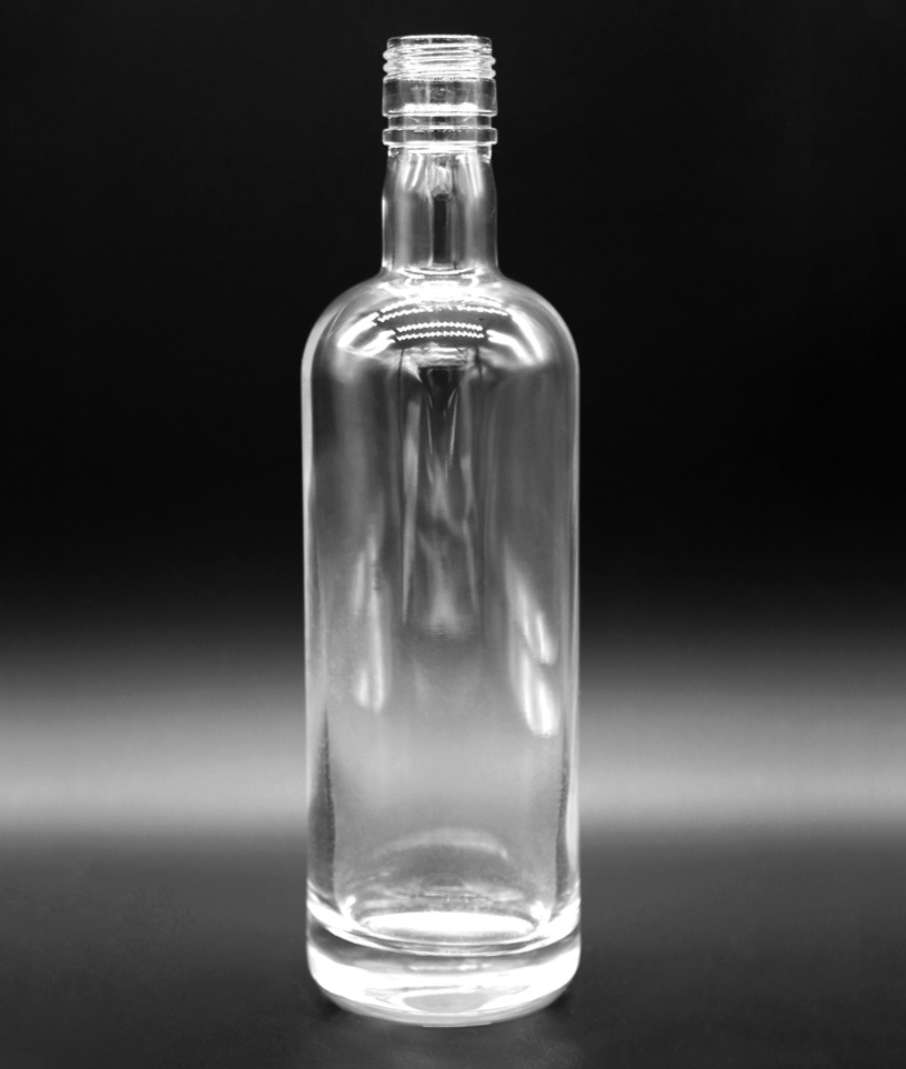 custom 250ml 500ml 750ml high quality vodka wine glass bottle