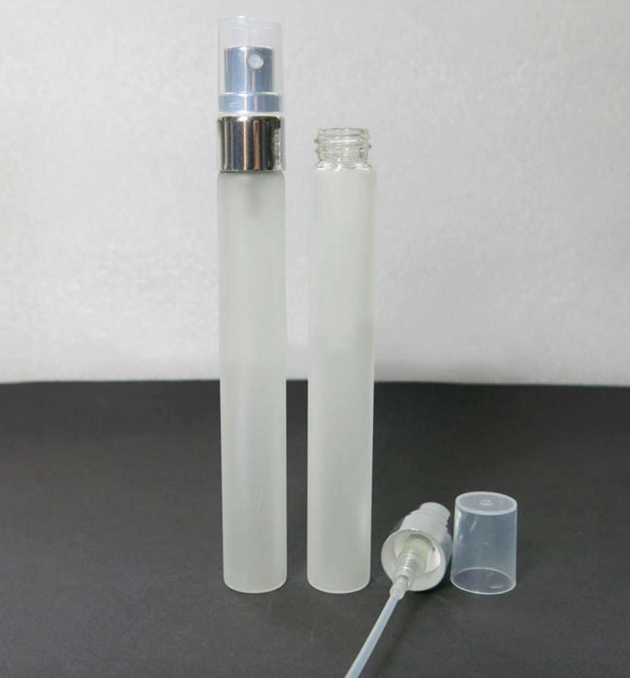 1/3oz 10ml Colored Tube Glass Perfume Atomizer