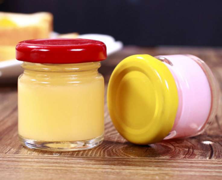 25g 28g 30g mini glass honey jam jar