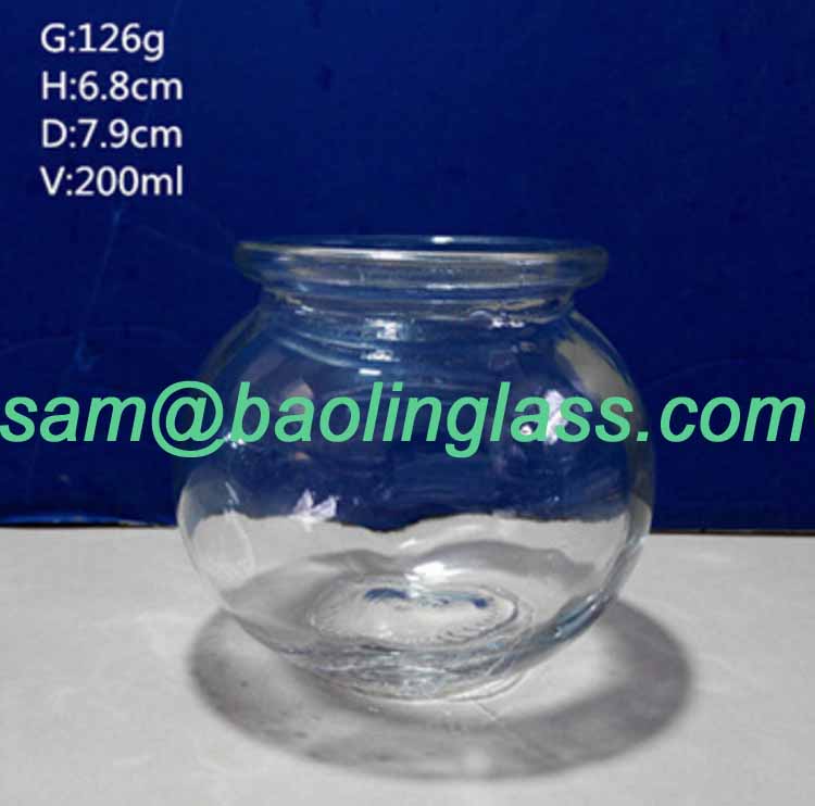 Cup Round Glass Fire Cupping Jars for Chinese Cupping Therapy and Massage