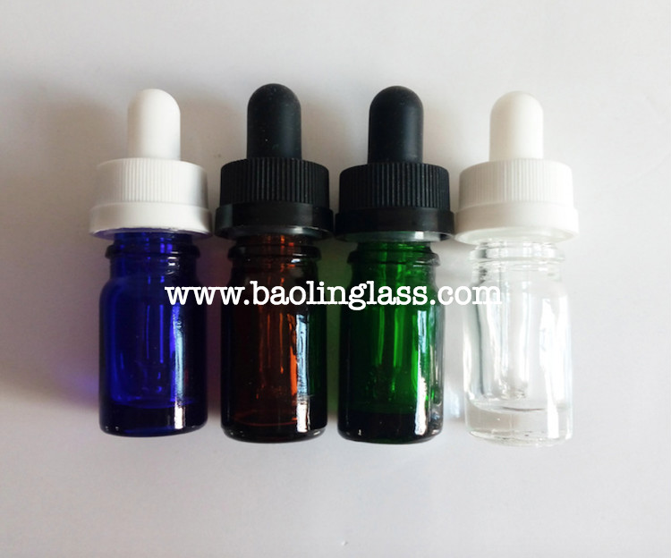 10ml e-liquid essential oil glass dropper bottle