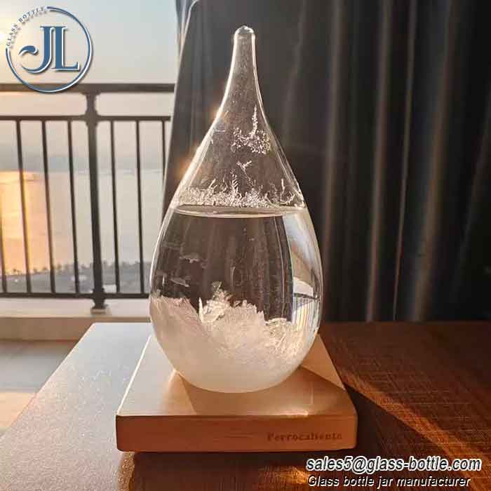Weather Storm Glass Drop Weather Forecast Water Drops Shape
