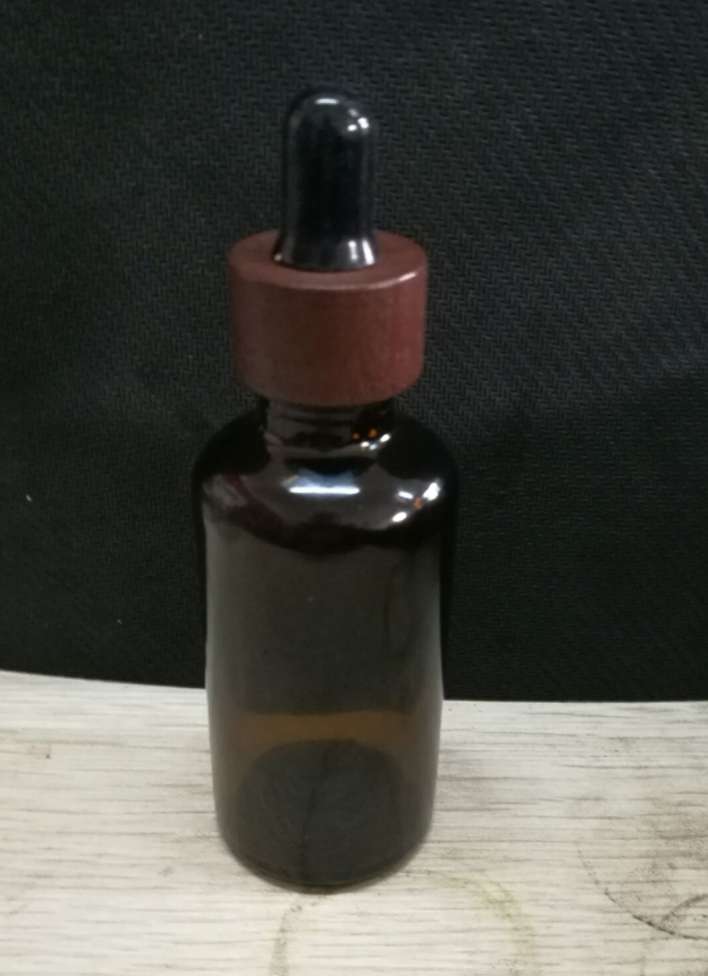 50ml Dark Brown Pharmacy Empty Medicine Bottle with dropper cap