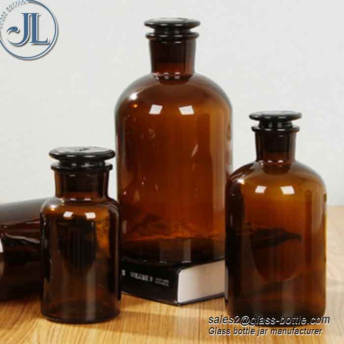 Lab Grade Amber Glass Bottles Wholesale
