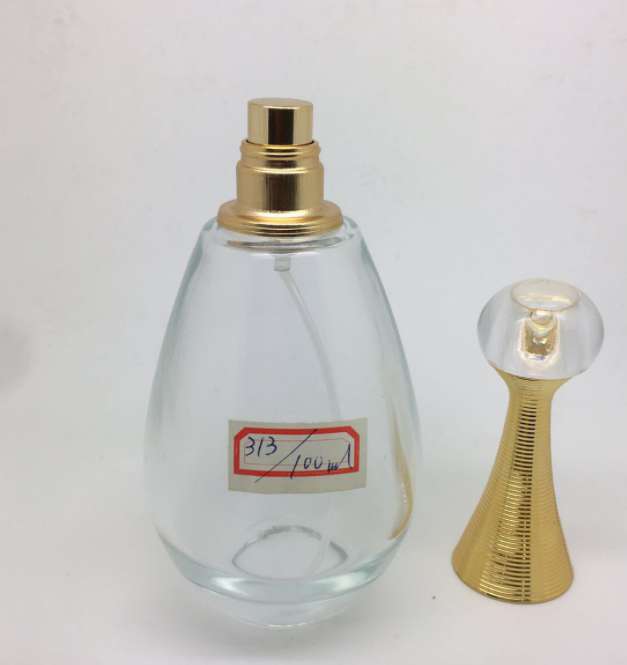 100ml high quality Dior empty perfume glass bottle