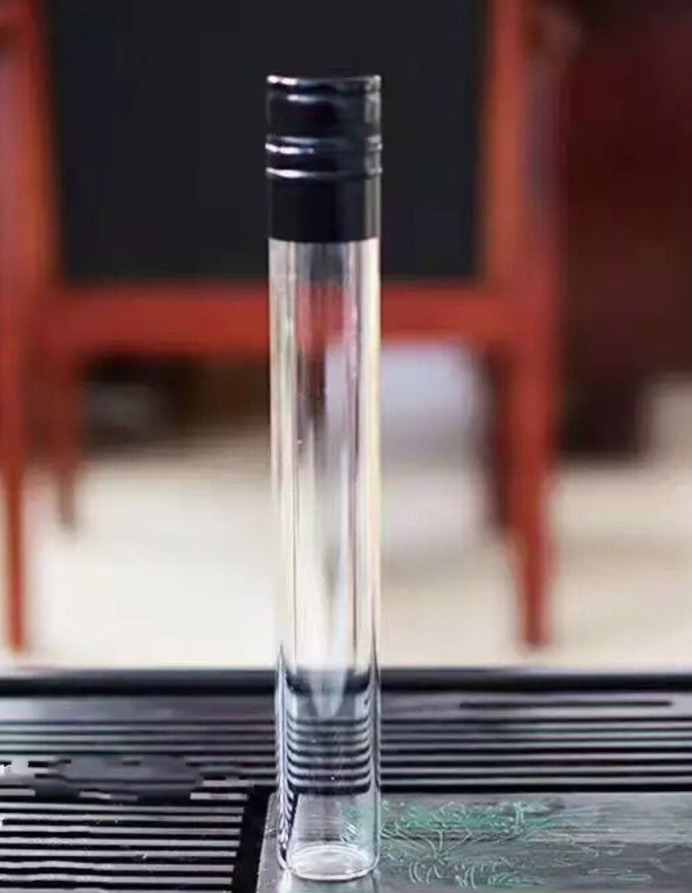 100ml tube wine glass