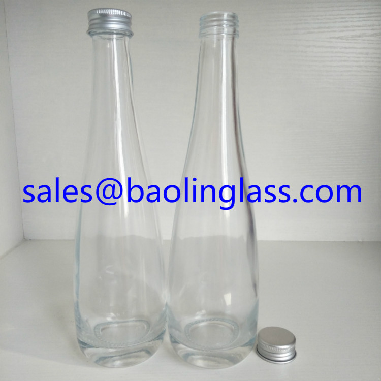 330ml glass material mineral /pure water glass bottle