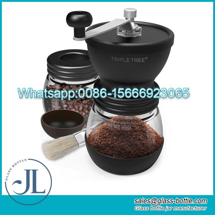 Small Portable Hand Ceramic Coffee Beans Grinder Mill
