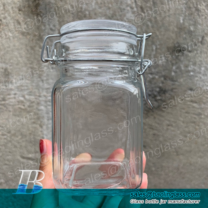 8oz 250ml Canning Preserving Glass Containers with Airtight lid