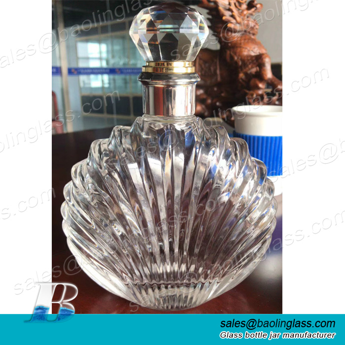 750ml liquor glass bottle