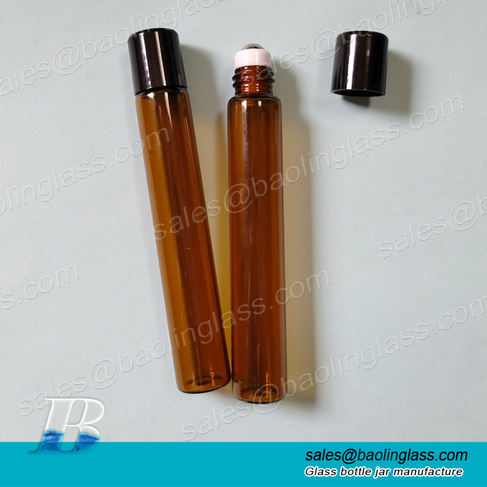 10 ml Glass Roll-on Bottles with Stainless Steel Roller Balls Aromatherapy Essential Oil Roll On Jar