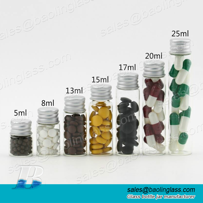 Lab Test Tubes with Silver Lid Jelly Belly Bean Cookie Nuts Bottle Containers