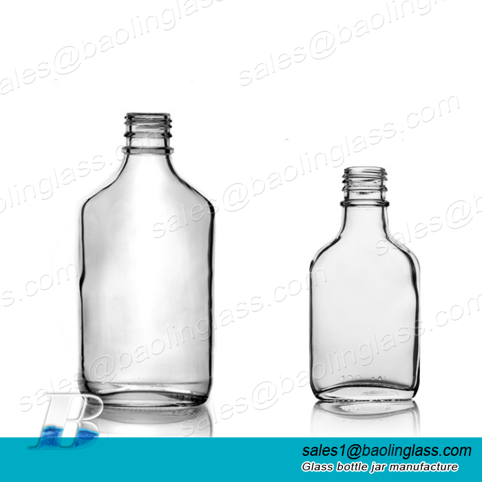 375ml Glass Flask Bottle