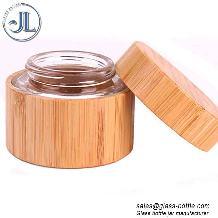 Natural Bamboo Cosmetic Jar Wholesale