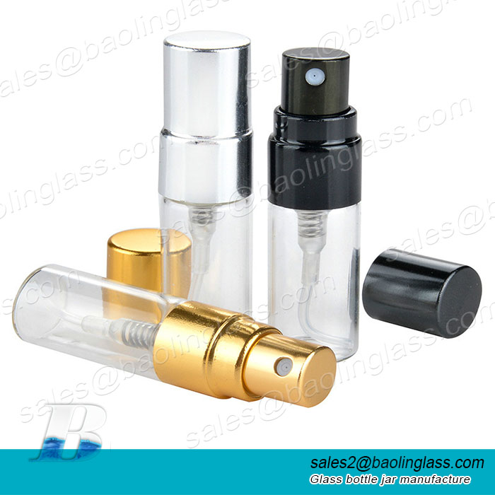 2ml 2.5ml perfume bottle sample glass spray bottle perfume tester