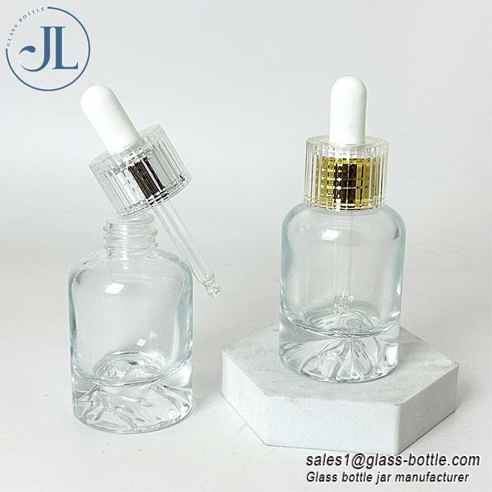 30ml Luxury Essential Oil Serum Glass Dropper Bottle