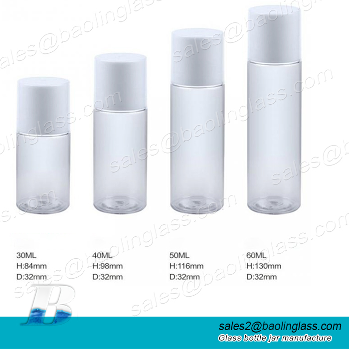 custom cosmetic pump lotion bottle and jar packaging set for skincare 30ML 4ML 50ML 60ML