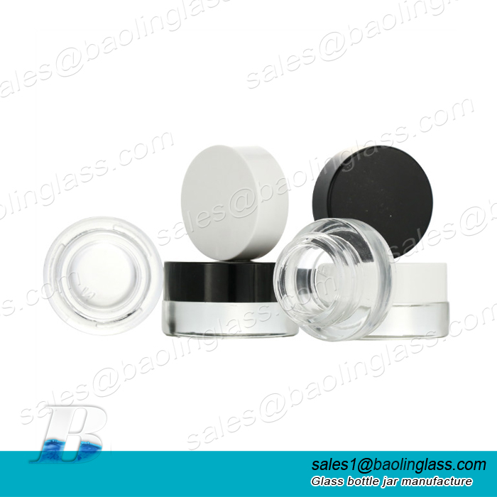 3g 5g Eye Serum Cream Glass Bottle for Skincare Product Packing