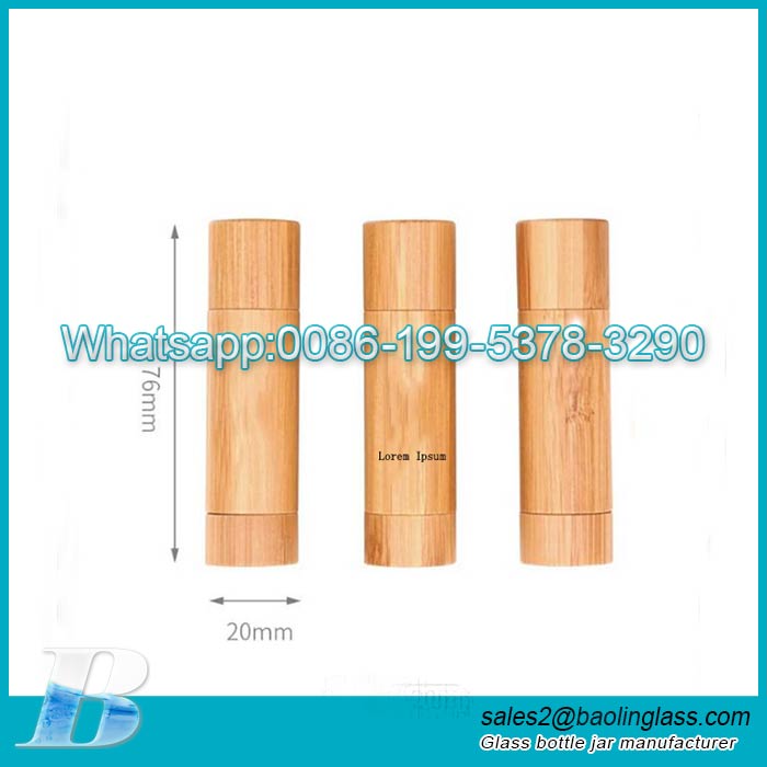 5g Natural Bamboo Lipstick Tube