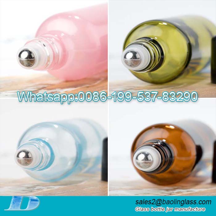 10ml essential oil glass bottle with roller cap