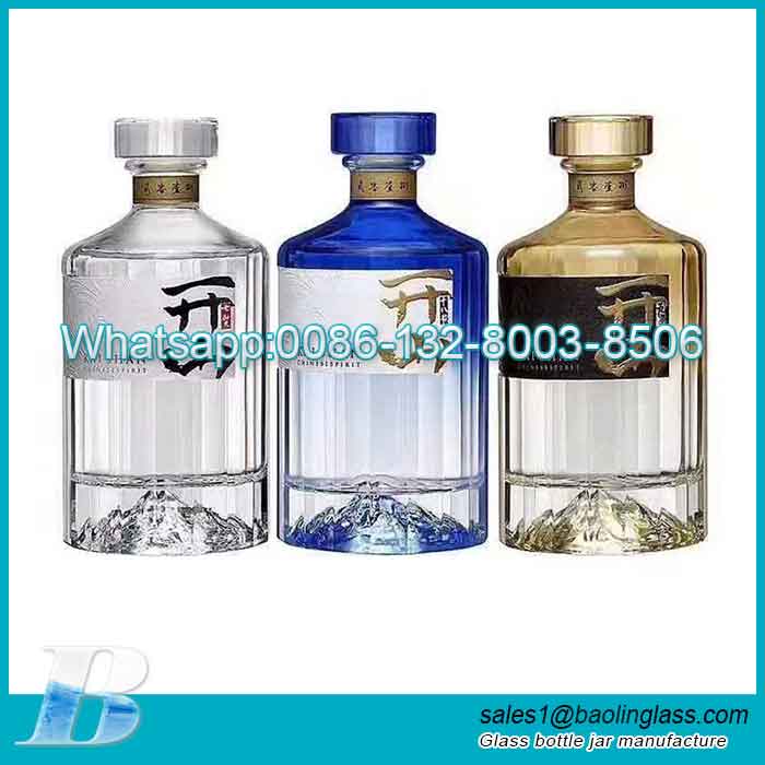 500ml Glass Decanter with Airtight Cylinder Stopper